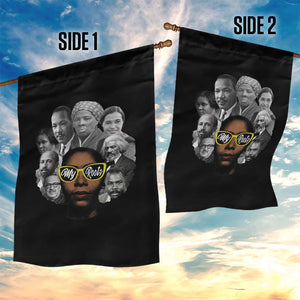 My Roots Black History Leaders Garden Flag African American Heritage TS12 Print Your Wear