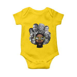 My Roots Black History Leaders Baby Onesie African American Heritage TS12 Daisy Print Your Wear