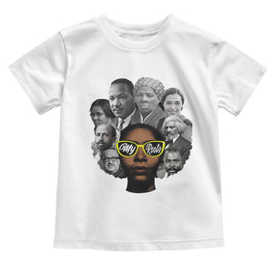 My Roots Black History Leaders Toddler T Shirt African American Heritage TS12 White Print Your Wear