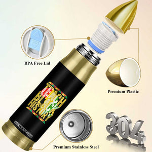 Teach Black History Bullet Tumbler Black History Month Gift For Teachers TS12 Print Your Wear