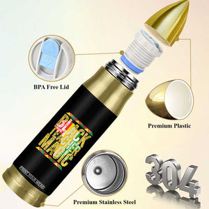 Black History Month Gift Bullet Tumbler Black Teacher Magic TS12 Print Your Wear