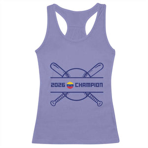 Venezuela Champions 2026 Racerback Tank Top Baseball Pride Gift TS12 Violet Print Your Wear
