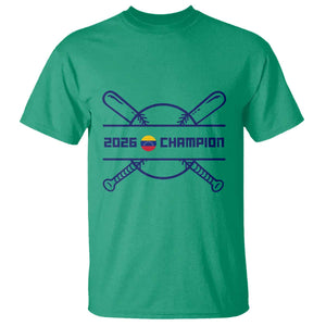 Venezuela Champions 2026 T Shirt Baseball Pride Gift TS12 Irish Green Print Your Wear