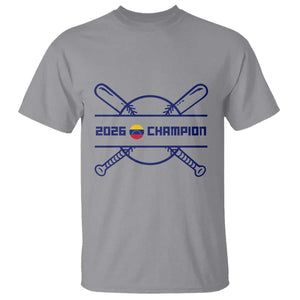 Venezuela Champions 2026 T Shirt Baseball Pride Gift TS12 Sport Gray Print Your Wear