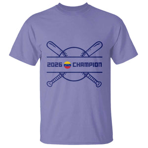 Venezuela Champions 2026 T Shirt Baseball Pride Gift TS12 Violet Print Your Wear