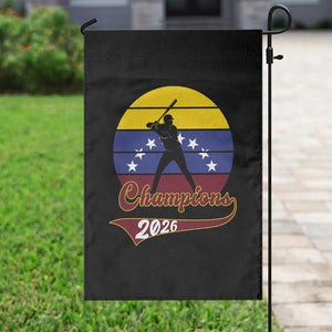 Vintage Venezuela 2026 Champions Garden Flag Patriotic Baseball Pride Gift TS12 Print Your Wear
