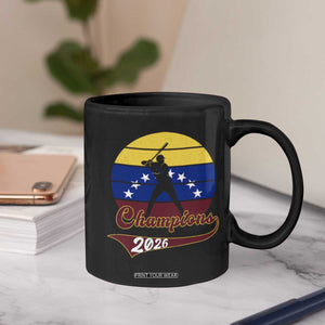 Vintage Venezuela 2026 Champions Coffee Mug Patriotic Baseball Pride Gift TS12 Print Your Wear