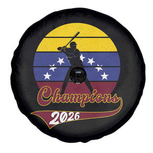 Vintage Venezuela 2026 Champions Spare Tire Cover Patriotic Baseball Pride Gift TS12 Print Your Wear