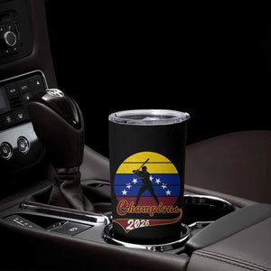 Vintage Venezuela 2026 Champions Tumbler Cup Patriotic Baseball Pride Gift TS12 Print Your Wear