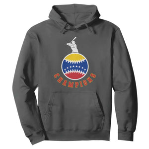 Venezuela 2026 Champions Hoodie Baseball Gift For Sport Lover TS12 Dark Heather Print Your Wear