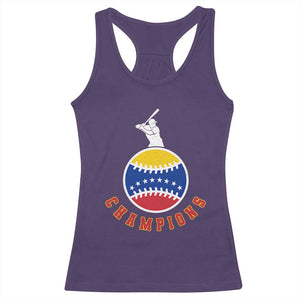Venezuela 2026 Champions Racerback Tank Top Baseball Gift For Sport Lover TS12 Purple Print Your Wear