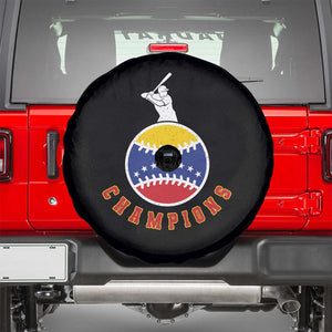 Venezuela 2026 Champions Spare Tire Cover Baseball Gift For Sport Lover TS12 Black Print Your Wear