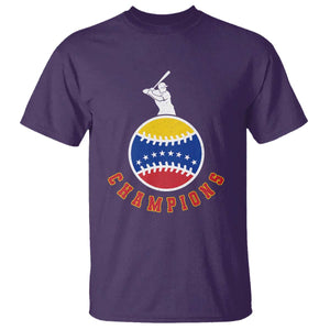 Venezuela 2026 Champions T Shirt Baseball Gift For Sport Lover TS12 Purple Print Your Wear