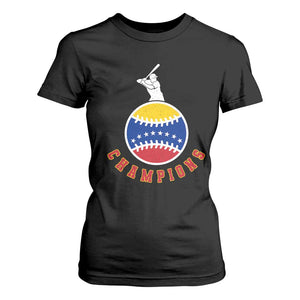Venezuela 2026 Champions T Shirt For Women Baseball Gift For Sport Lover TS12 Black Print Your Wear