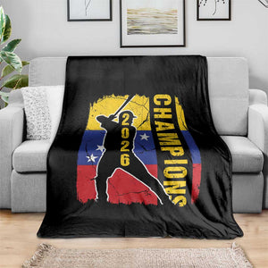 Venezuela 2026 Champions Throw Blanket Baseball Vinotinto Pride Gift TS12 Print Your Wear