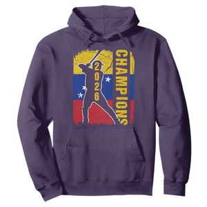 Venezuela 2026 Champions Hoodie Baseball Vinotinto Pride Gift TS12 Purple Print Your Wear