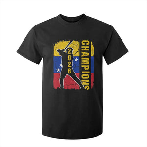 Venezuela 2026 Champions T Shirt For Kid Baseball Vinotinto Pride Gift TS12 Black Print Your Wear