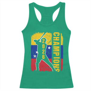 Venezuela 2026 Champions Racerback Tank Top Baseball Vinotinto Pride Gift TS12 Irish Green Print Your Wear