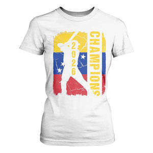 Venezuela 2026 Champions T Shirt For Women Baseball Vinotinto Pride Gift TS12 White Print Your Wear