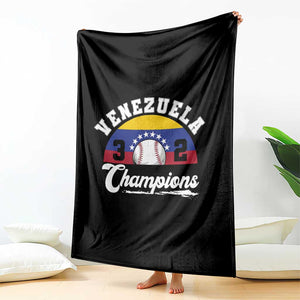 Venezuela 2026 Champions Throw Blanket - Baseball Patriotic Pride TS12 Print Your Wear
