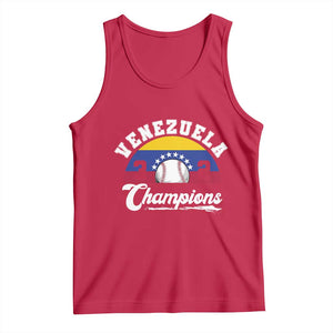 Venezuela 2026 Champions Tank Top Baseball Patriotic Pride TS12 Red Print Your Wear