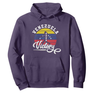 Venezuela 2026 Victory Baseball Hoodie Retro Softball Player Gift TS12 Purple Print Your Wear