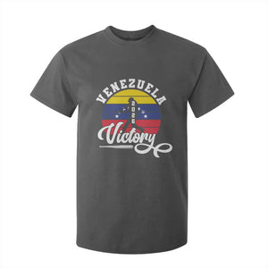 Venezuela 2026 Victory Baseball T Shirt For Kid Retro Softball Player Gift TS12 Dark Heather Print Your Wear
