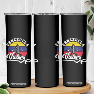 Venezuela 2026 Victory Baseball Skinny Tumbler Retro Softball Player Gift TS12 Print Your Wear