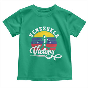Venezuela 2026 Victory Baseball Toddler T Shirt Retro Softball Player Gift TS12 Irish Green Print Your Wear