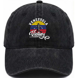 Venezuela 2026 Victory Baseball Washed Cotton Baseball Cap Retro Softball Player Gift TS12 Print Your Wear