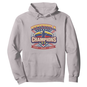 Venezuela 2026 Champions Hoodie Baseball Fan Pride TS12 Ice Gray Print Your Wear