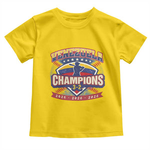 Venezuela 2026 Champions Toddler T Shirt Baseball Fan Pride TS12 Daisy Print Your Wear