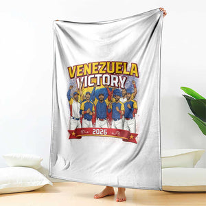 Venezuela Baseball Victory Throw Blanket Venezuelan Pride Gift TS12 Print Your Wear