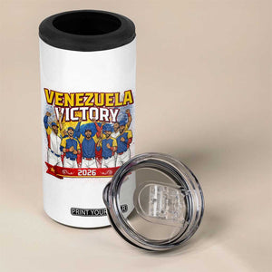 Venezuela Baseball Victory 4 in 1 Can Cooler Tumbler Venezuelan Pride Gift TS12 Print Your Wear