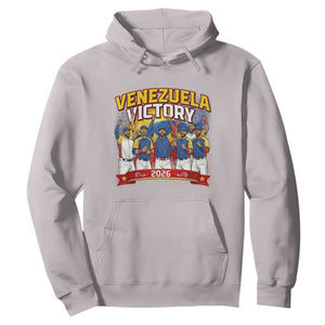 Venezuela Baseball Victory Hoodie Venezuelan Pride Gift TS12 Ice Gray Print Your Wear