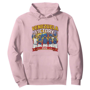 Venezuela Baseball Victory Hoodie Venezuelan Pride Gift TS12 Light Pink Print Your Wear