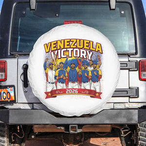 Venezuela Baseball Victory Spare Tire Cover Venezuelan Pride Gift TS12 No hole Black Print Your Wear