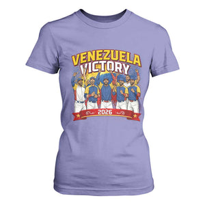 Venezuela Baseball Victory T Shirt For Women Venezuelan Pride Gift TS12 Violet Print Your Wear