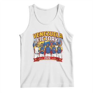 Venezuela Baseball Victory Tank Top Venezuelan Pride Gift TS12 White Print Your Wear