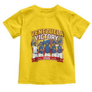 Venezuela Baseball Victory Toddler T Shirt Venezuelan Pride Gift TS12 Daisy Print Your Wear