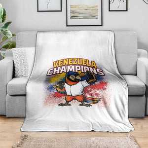 Venezuela Baseball Champions Throw Blanket Troupial Bird Patriotic Pride TS12 Print Your Wear