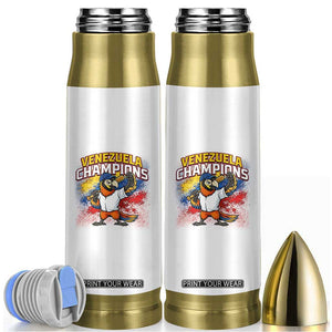 Venezuela Baseball Champions Bullet Tumbler Troupial Bird Patriotic Pride TS12 Black Print Your Wear