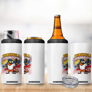 Venezuela Baseball Champions 4 in 1 Can Cooler Tumbler Troupial Bird Patriotic Pride TS12 Print Your Wear