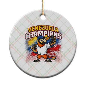 Venezuela Baseball Champions Ceramic Ornament Troupial Bird Patriotic Pride TS12 1pc Christmas Plaid Print Your Wear