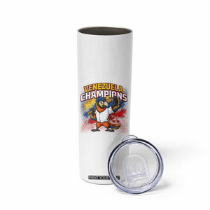 Venezuela Baseball Champions Skinny Tumbler Troupial Bird Patriotic Pride TS12 Print Your Wear