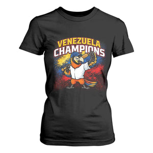 Venezuela Baseball Champions T Shirt For Women Troupial Bird Patriotic Pride TS12 Black Print Your Wear