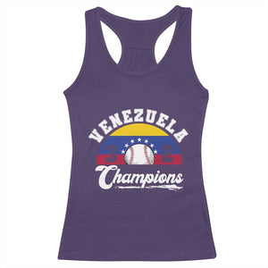 Venezuela 2026 Champions Racerback Tank Top Vintage 7 Stars Flag Baseball Pride