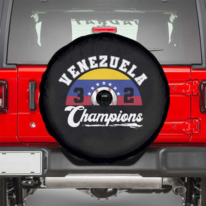 Venezuela 2026 Champions Spare Tire Cover Vintage 7 Stars Flag Baseball Pride