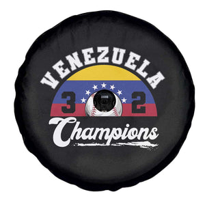 Venezuela 2026 Champions Spare Tire Cover Vintage 7 Stars Flag Baseball Pride