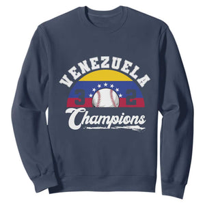 Venezuela 2026 Champions Sweatshirt Vintage 7 Stars Flag Baseball Pride